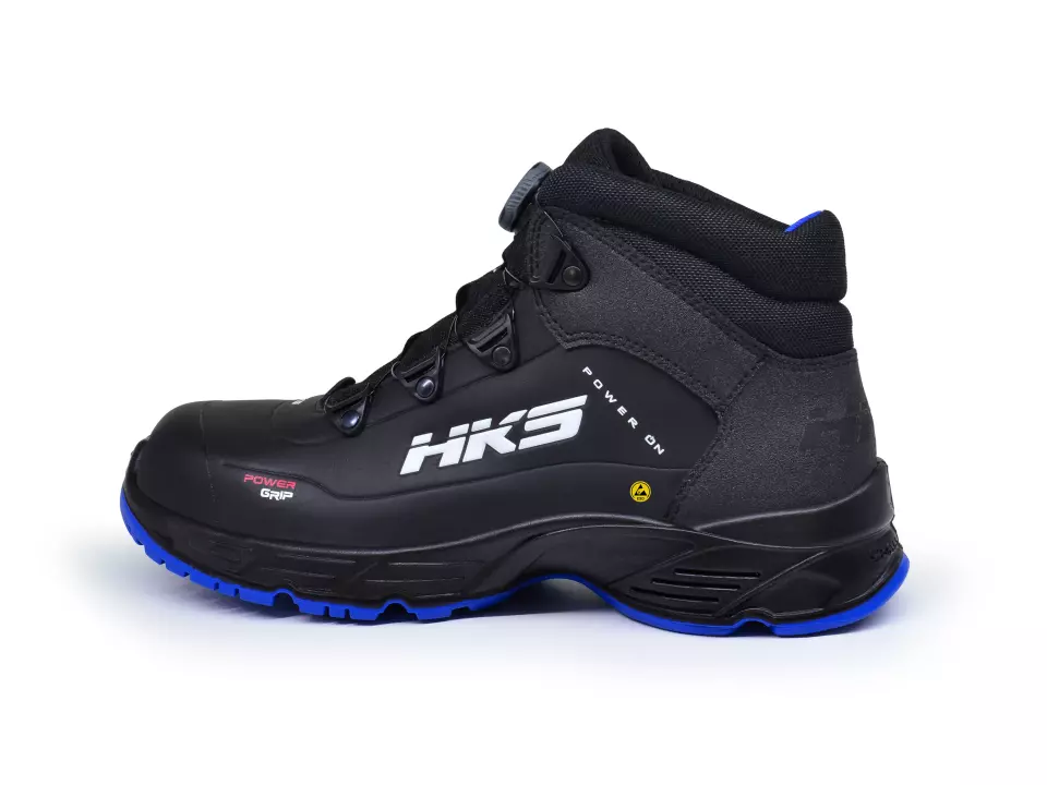 HKS 724002, Challenger CPO 50 BOA R Halbhoher Stiefel S3, Schwarz, image 4, gallery thumbnail