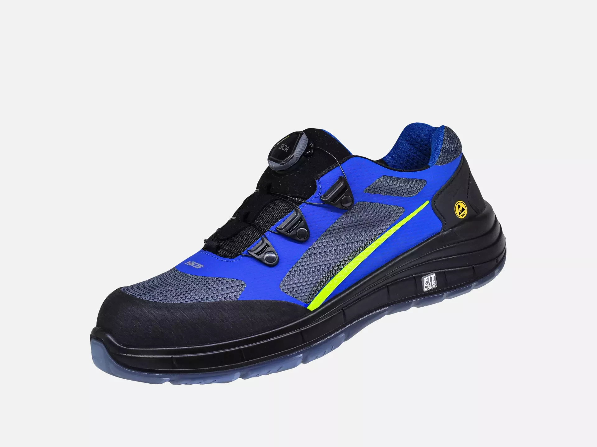HKS 102182, K-Run BOA 2 BTP Low Shoe S1P, Black/Blue, image 3
