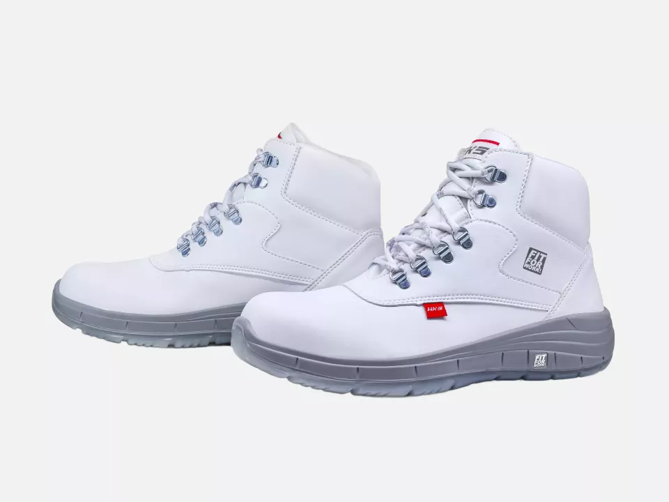 HKS 102170, K-Run 210 3 M Mid-High Boot S2, White, image 1, gallery thumbnail