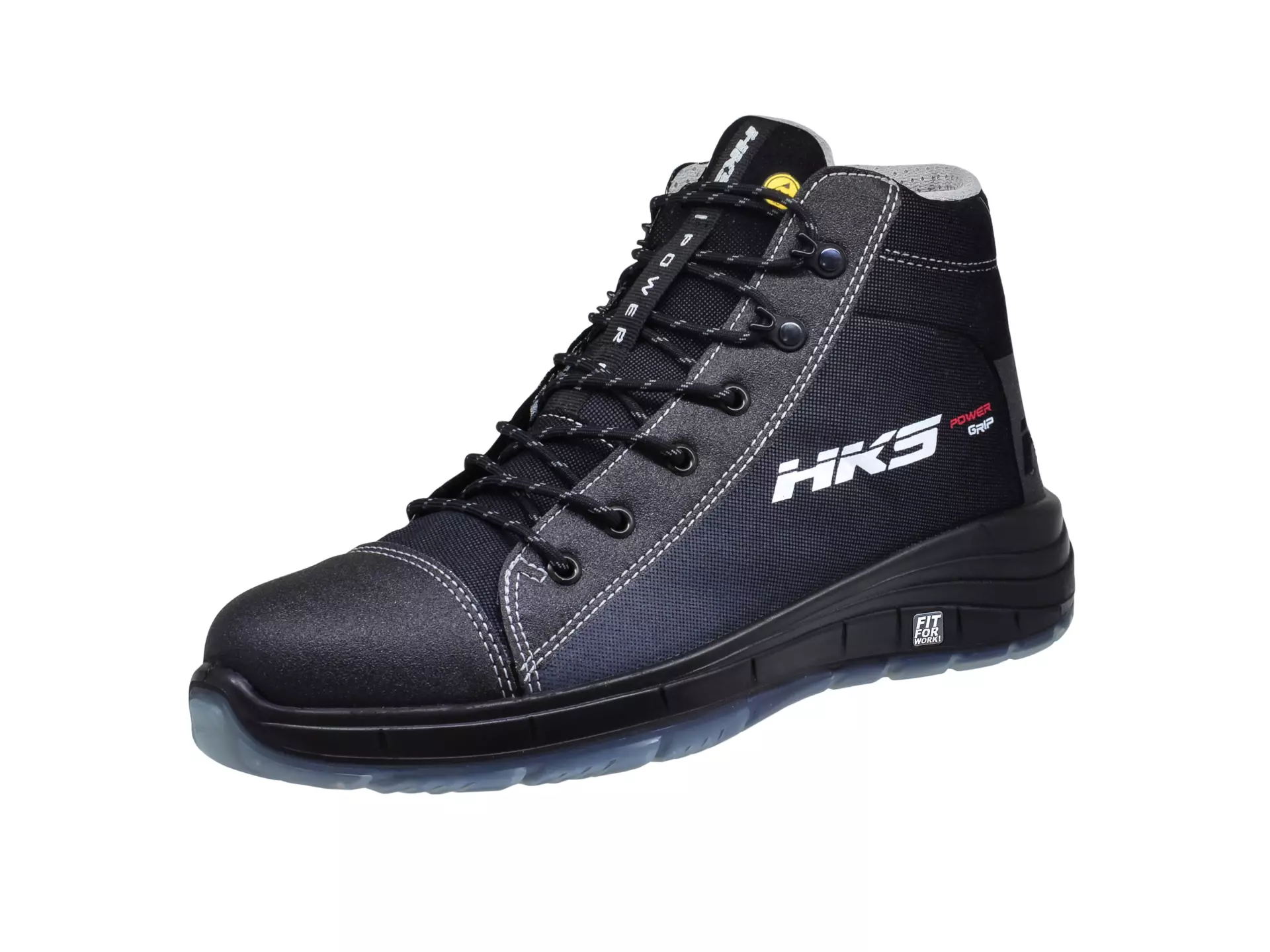 HKS 103912, K-Run Magic Halbhoher Stiefel S3, Schwarz, image 3