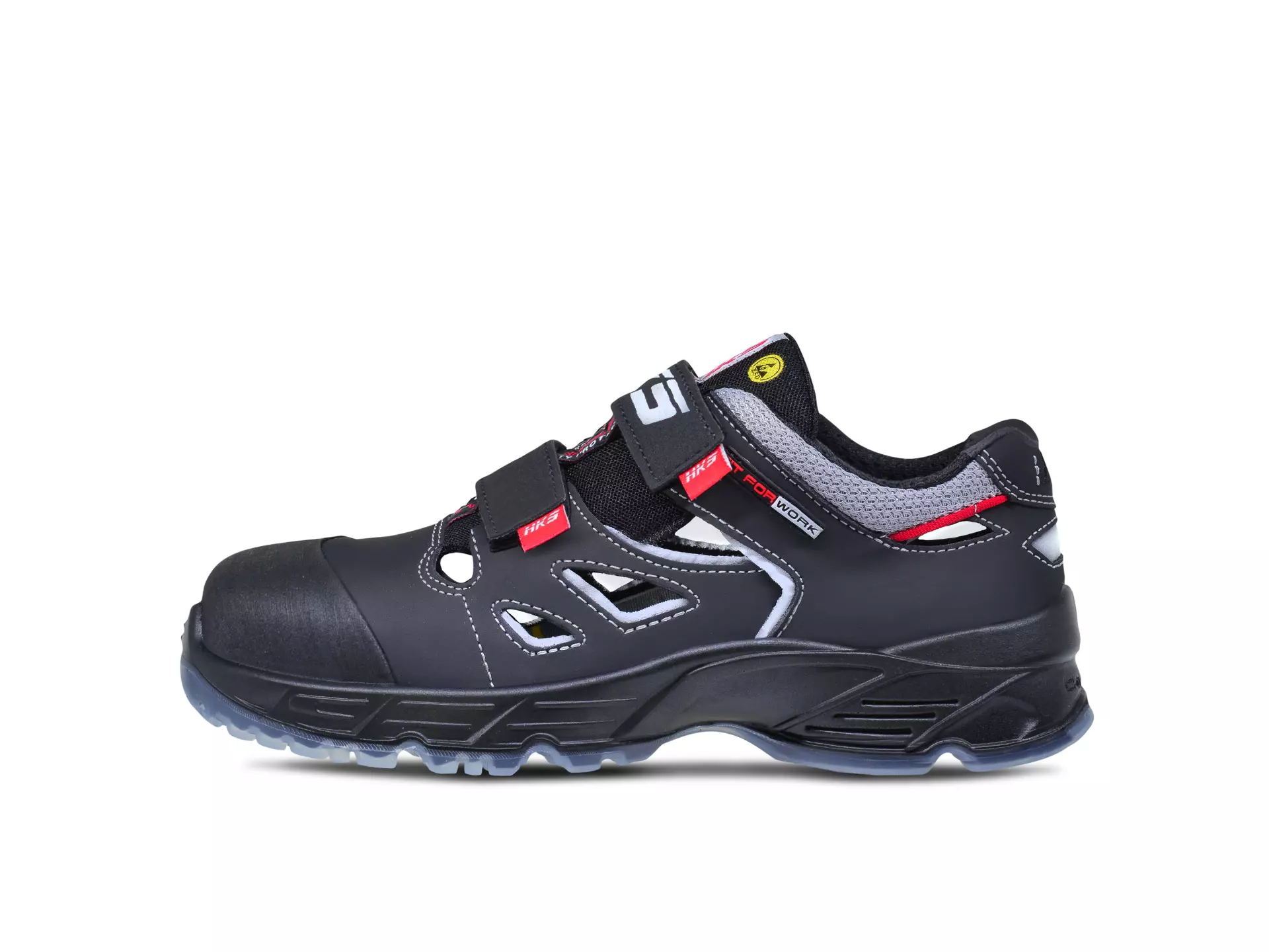 HKS 702143, Challenger Sunliner Sandal S1, Black/Red, image 2