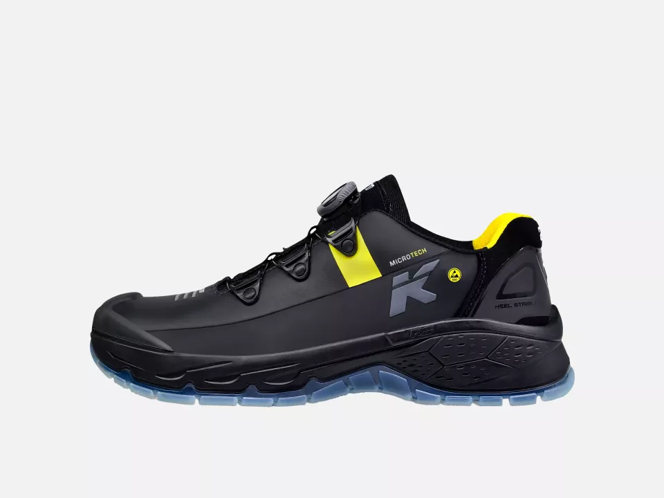 HKS 823452, Running Star RS 270 BOA Low Shoe S3, Black/Yellow, image 2, gallery thumbnail