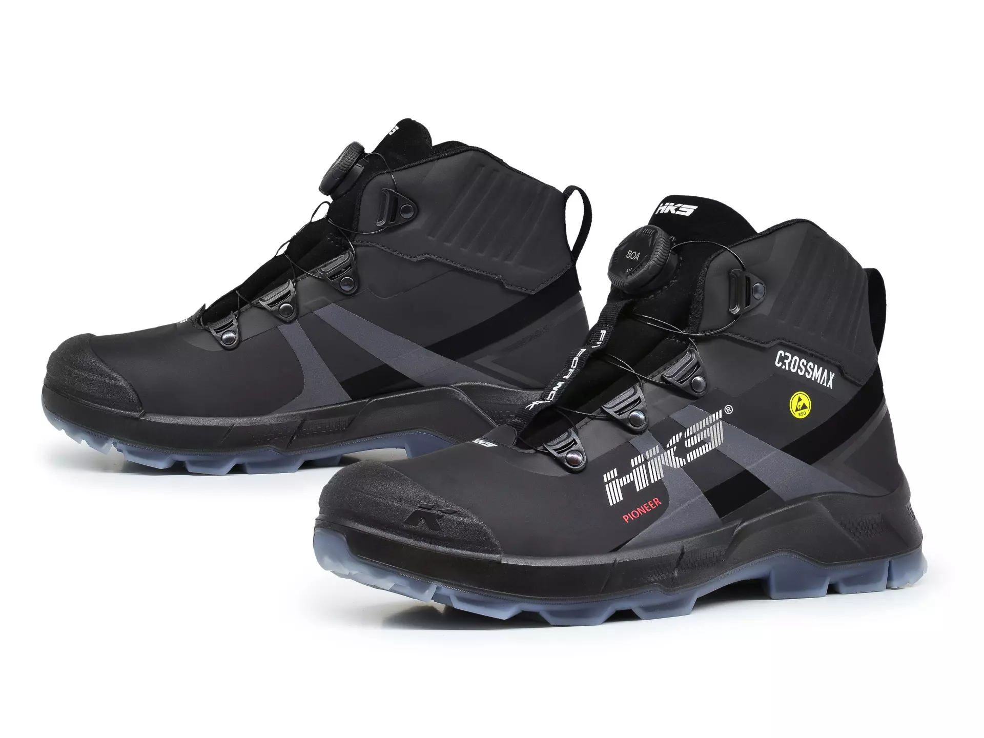 HKS 834082, Crossmax Pioneer BOA half-high boot S3S, black, image 1