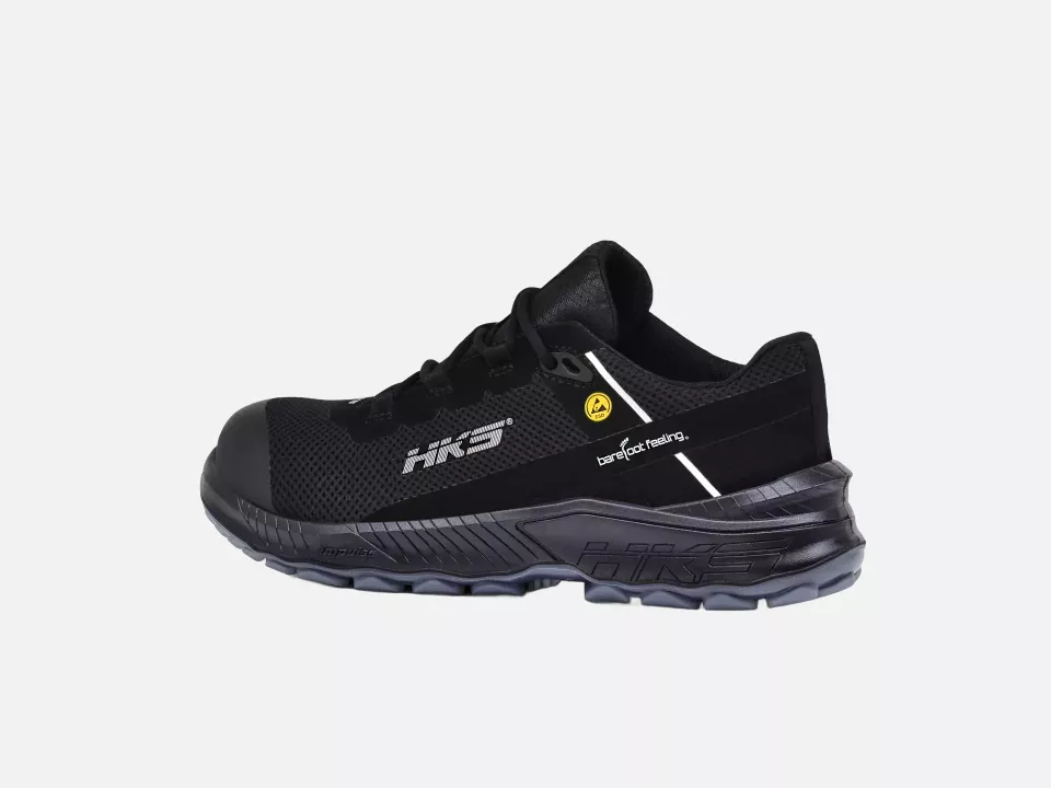 HKS 954078, Barefoot-Feeling BFS 50 Halbschuh S1P, Schwarz, image 4, gallery thumbnail