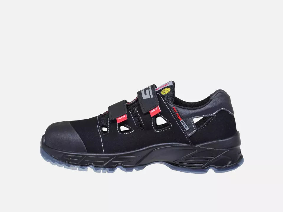 HKS 702123, Challenger Solar M Sandal S1, Black, image 2, gallery thumbnail