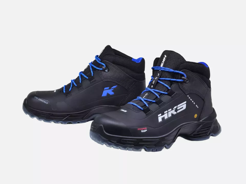 HKS 703862, Challenger CPO 50 Mid Boot S3, Black/Blue, image 1, gallery thumbnail
