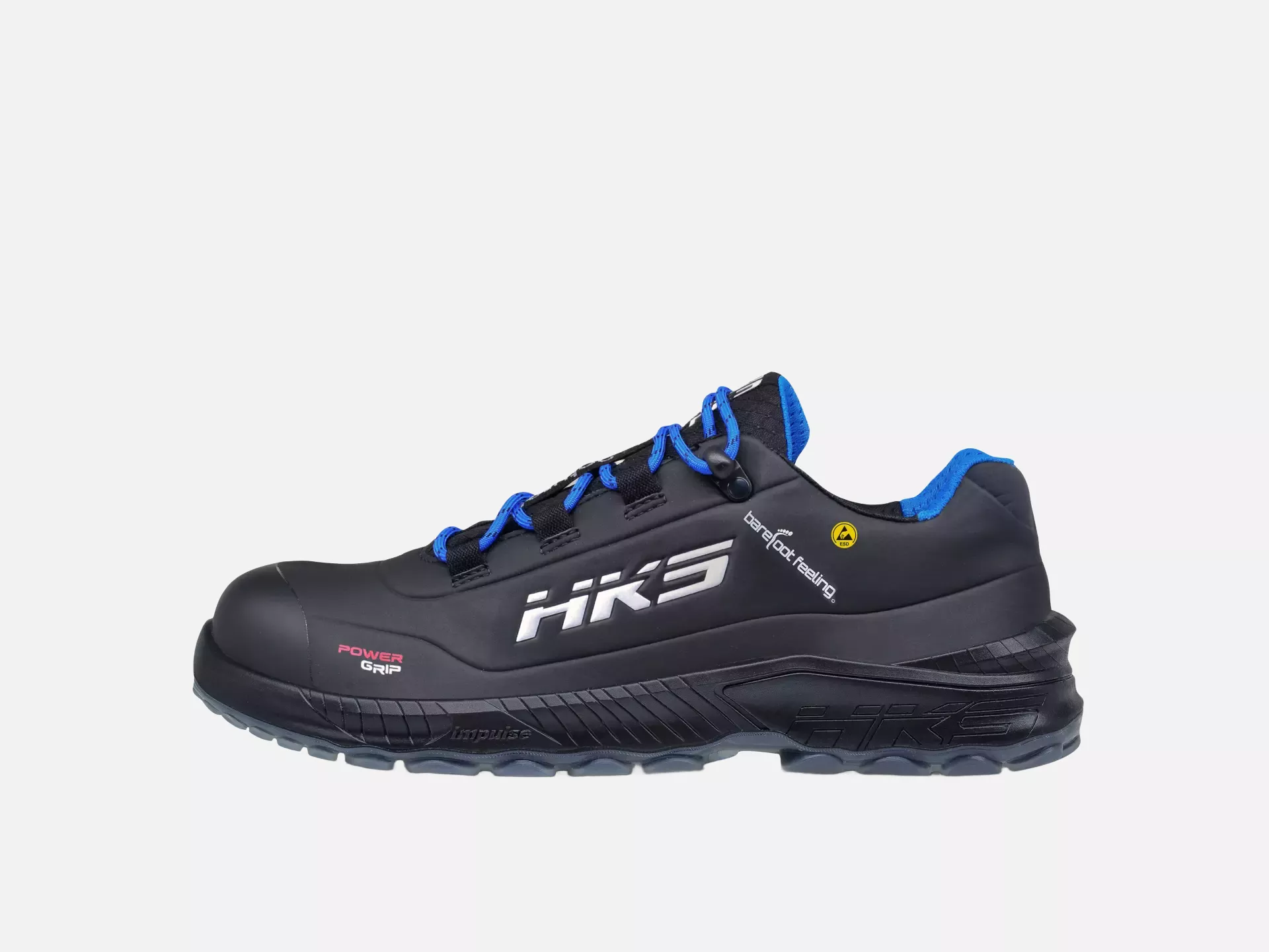 HKS 954058, Barefoot-Feeling BFS 70 Low Shoe S3, Black, image 2