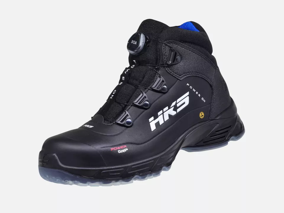 HKS 703972, Challenger CPO 50 BOA Halbhoher Stiefel S3, Schwarz, image 3, gallery thumbnail