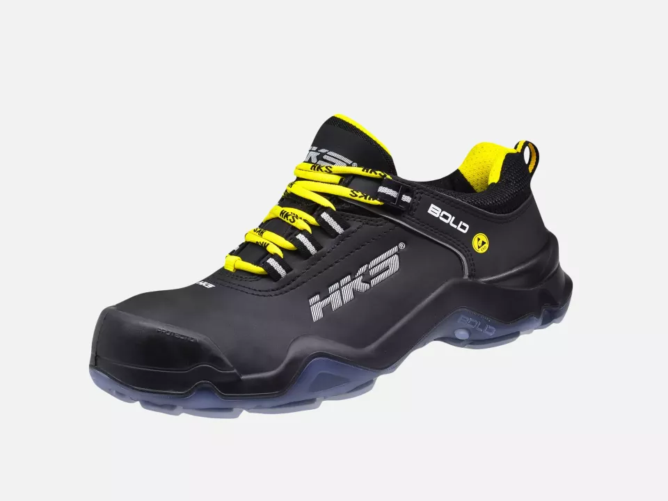 HKS 802828, Bold Speed 1 VTP Low Shoe S3, Black/Yellow, image 3, gallery thumbnail