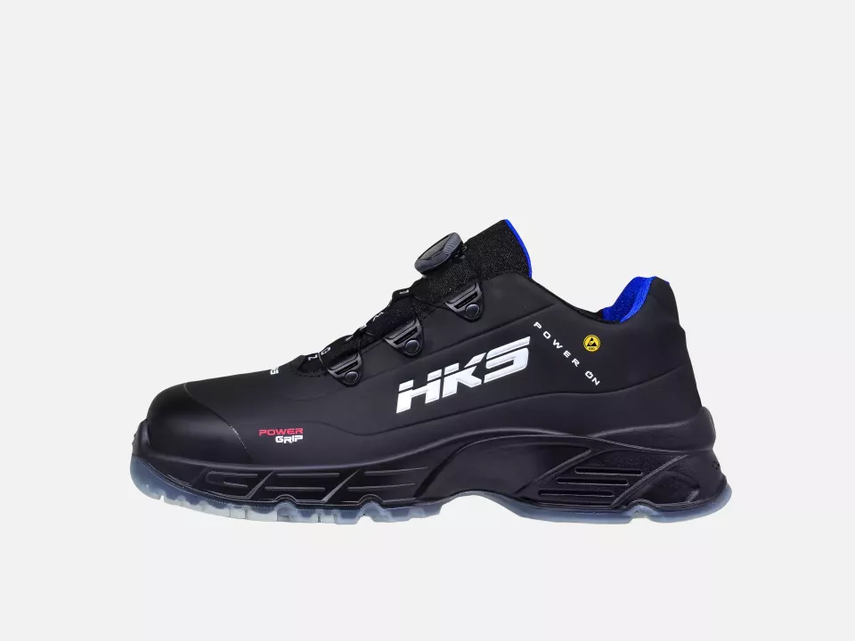 HKS 703832, Challenger CPO 10 BOA Low Shoe S3, Black/Blue, image 2, gallery thumbnail