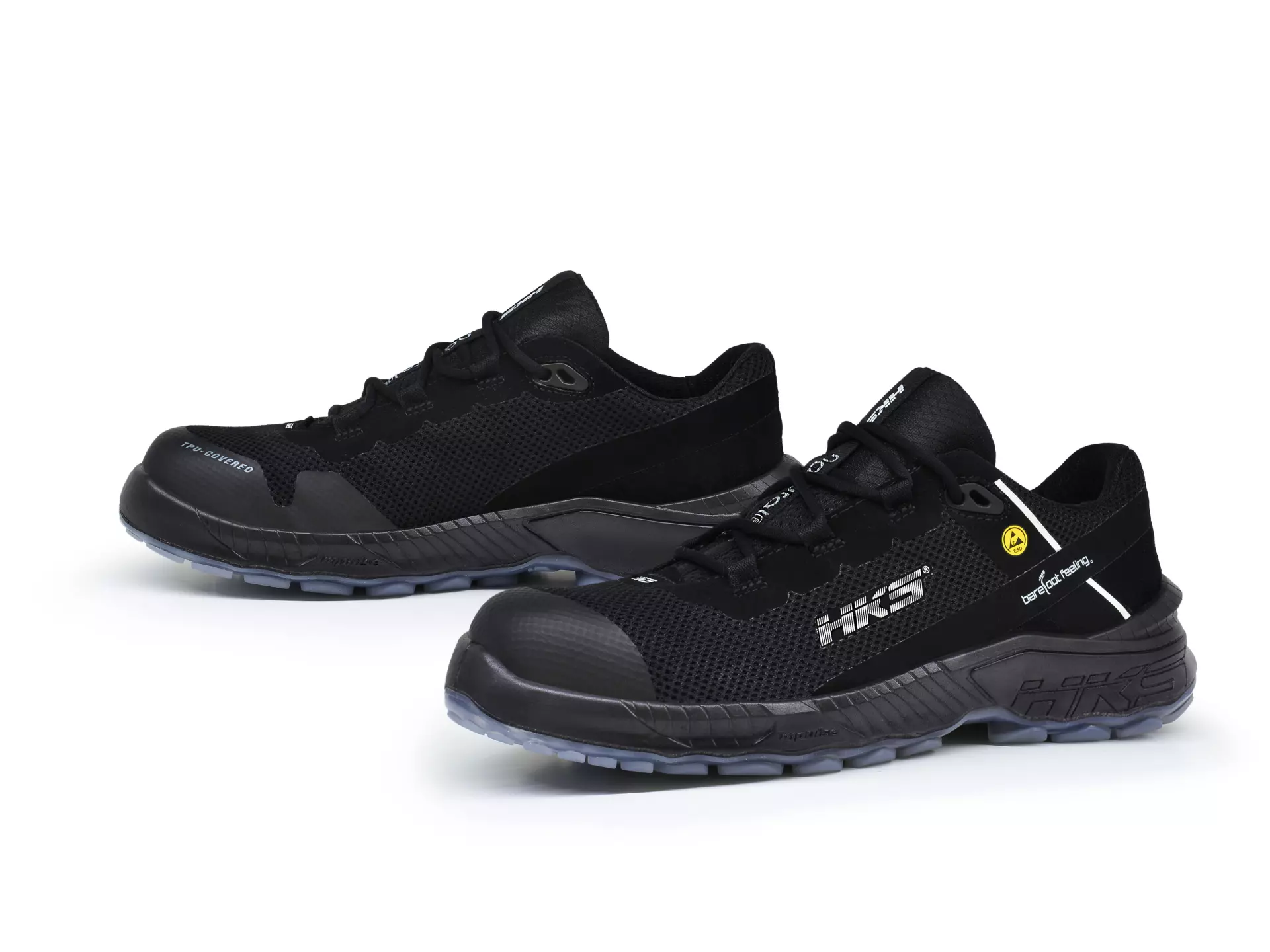 HKS 954078, Barefoot-Feeling BFS 50 matala kenkä S1P, musta, image 1