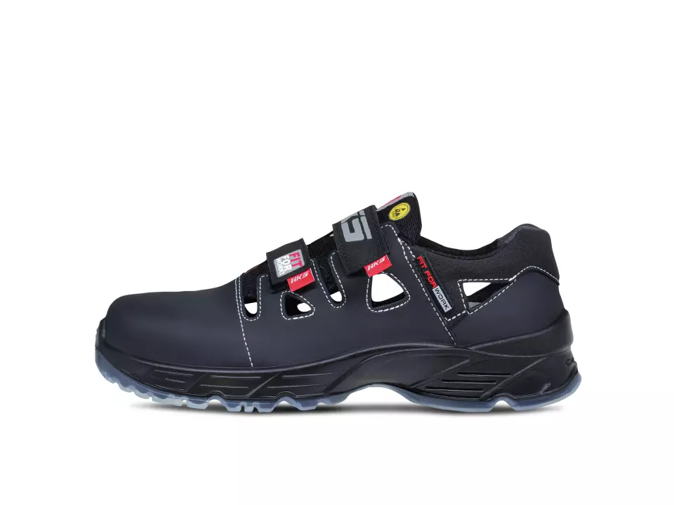 HKS 702110, Challenger Solar Sandal S1, Black, image 2, gallery thumbnail