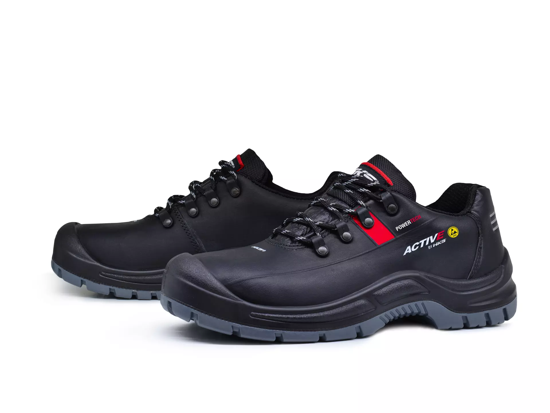 HKS 555302, Active A 270 Low Shoe S3, Black