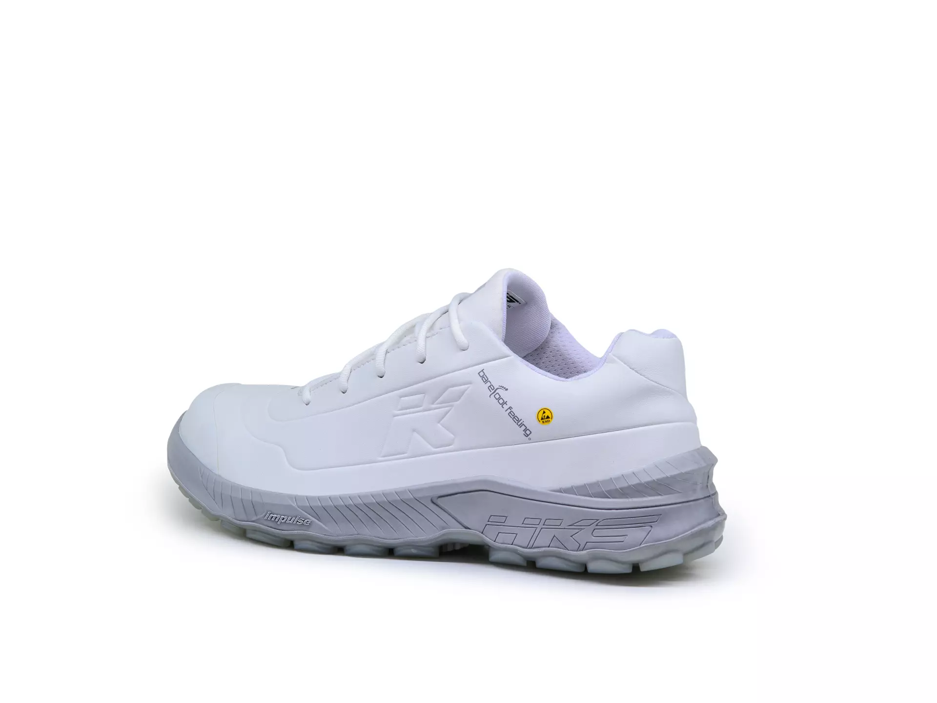 HKS 953608, Barefoot-Feeling BFS 23 matala kenkä S3, valkoinen, image 4