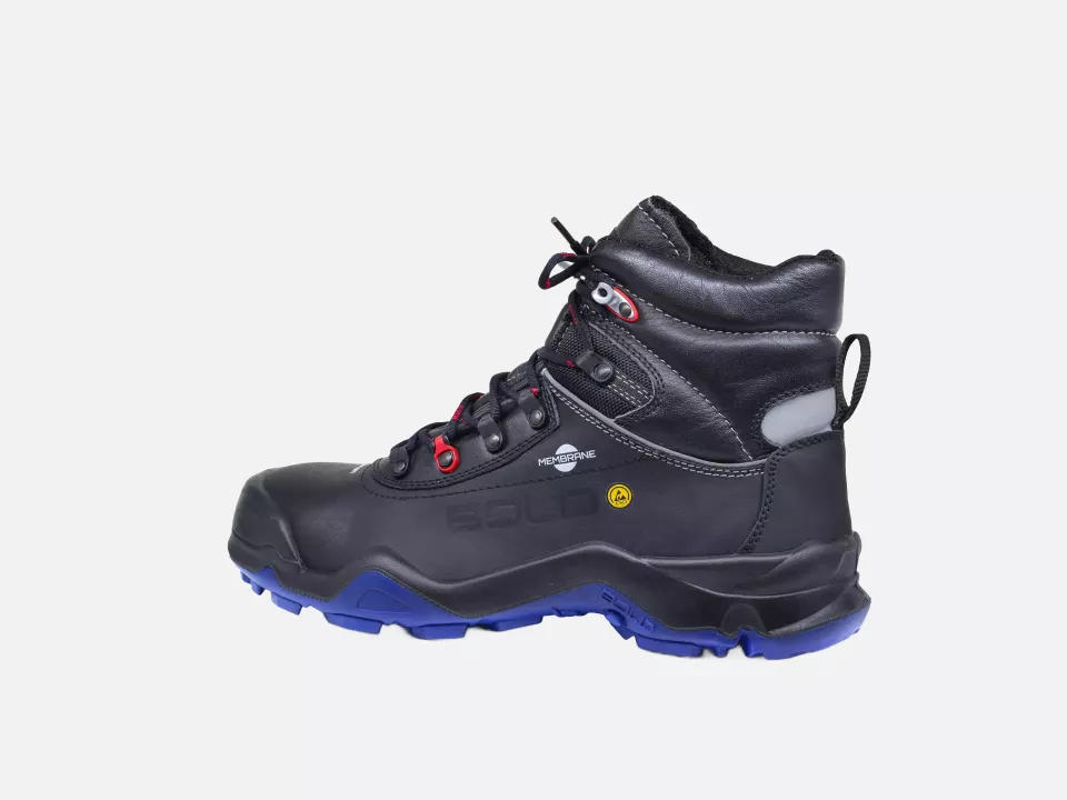 HKS 805148, Bold Delta 1 NTP DRY Mid Boot S3, Black/Red/Blue, image 4, gallery thumbnail