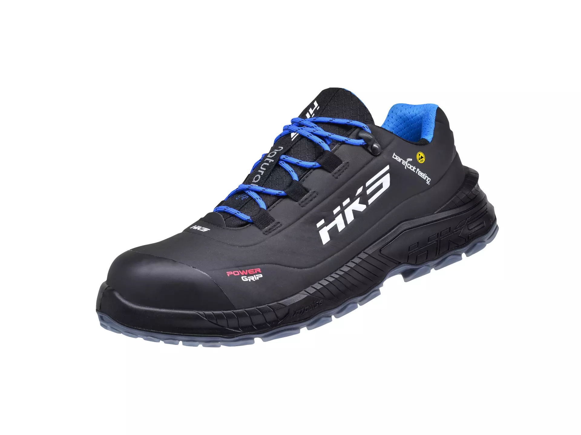 HKS 954058, Barefoot-Feeling BFS 70 matala kenkä S3, musta, image 4