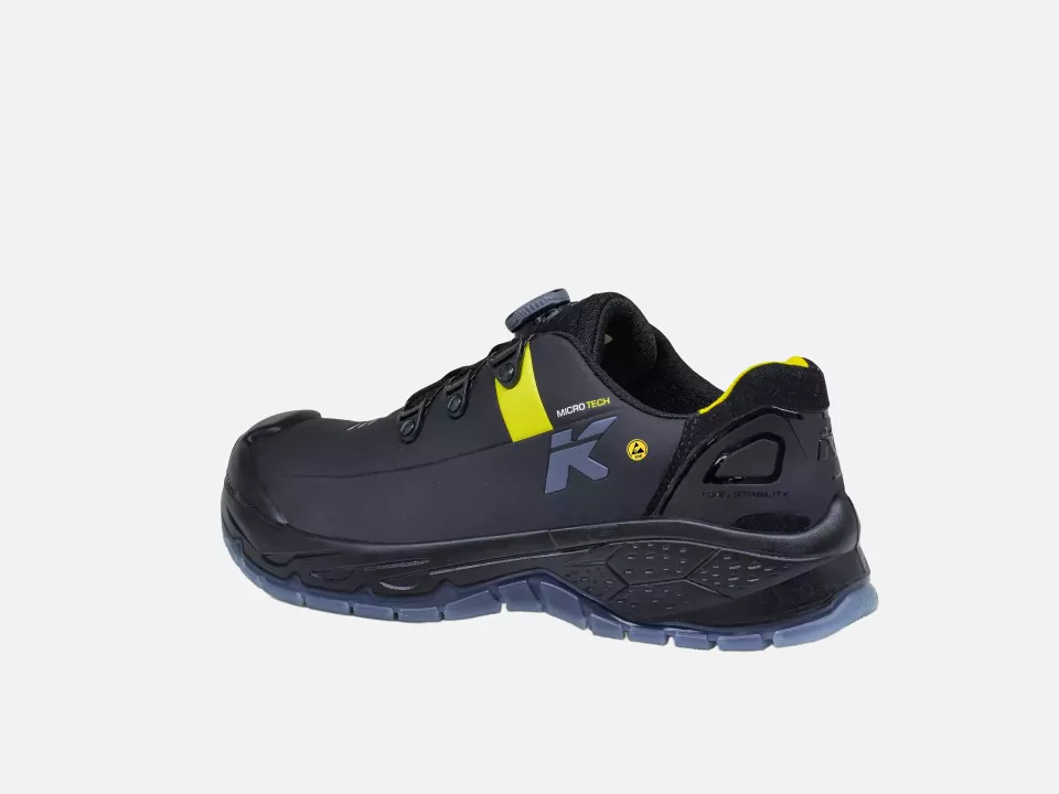 HKS 823452, Running Star RS 270 BOA Low Shoe S3, Black/Yellow, image 4, gallery thumbnail