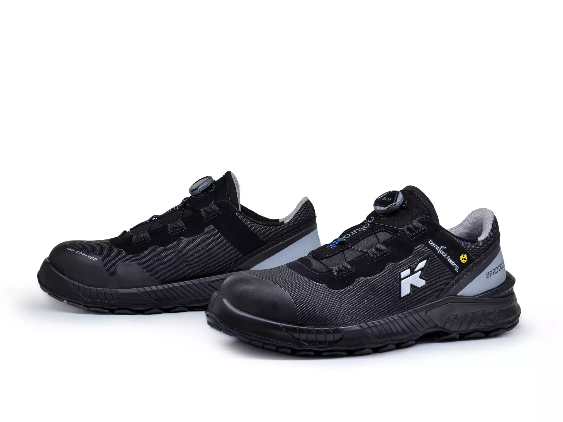 HKS 953678, Barefoot-Feeling BFS 40 BOA matala kenkä S3, musta, image 1