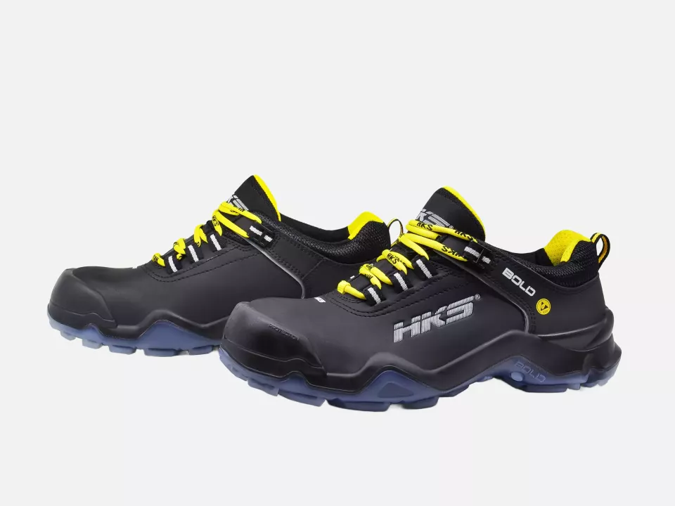 HKS 802828, Bold Speed 1 VTP Low Shoe S3, Black/Yellow, image 1, gallery thumbnail