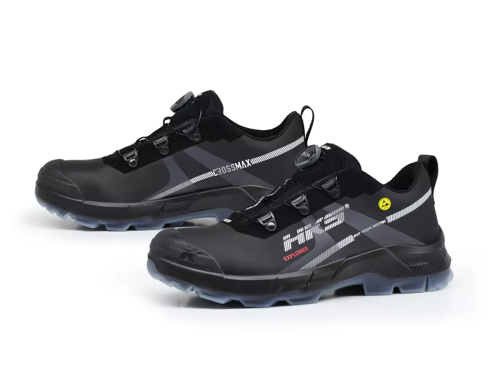 HKS 834102, Crossmax Explorer BOA matala kenkä S3S, musta, image 1, gallery thumbnail