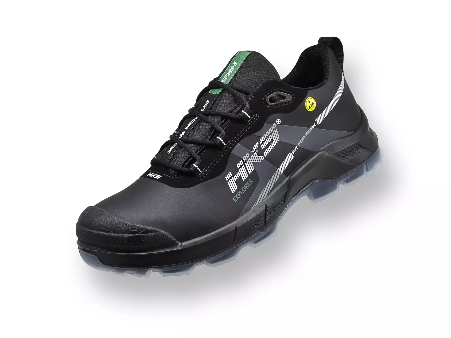 HKS 834112, Crossmax Explorer Matalakenkä S3S, musta/vihreä, image 3