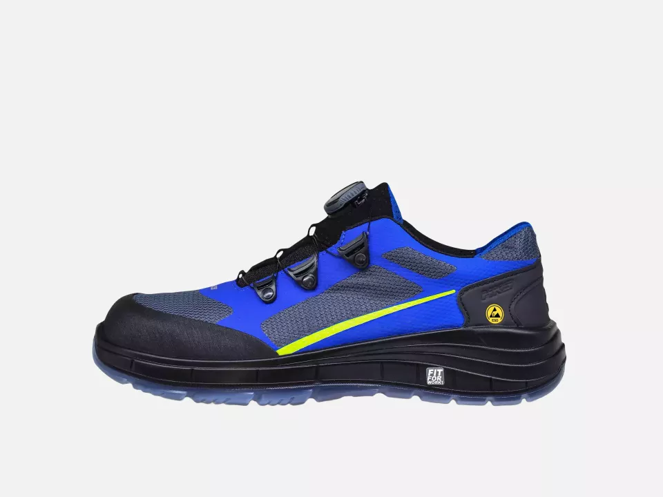 HKS 102182, K-Run BOA 2 BTP Low Shoe S1P, Black/Blue, image 2, gallery thumbnail