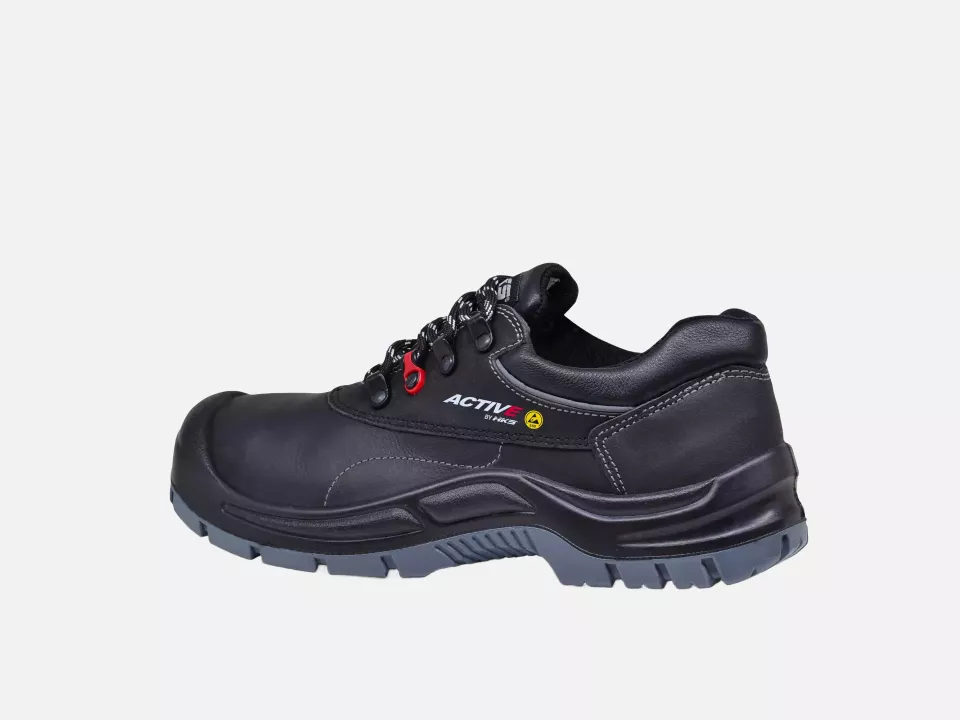 HKS 555021, Active A 400 Low Shoe S3, Black, image 4, gallery thumbnail