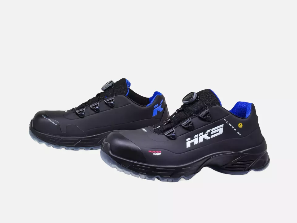 HKS 703832, Challenger CPO 10 BOA Low Shoe S3, Black/Blue, image 1, gallery thumbnail