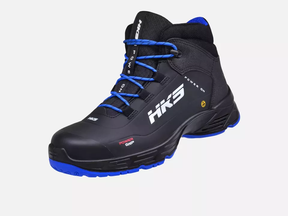 HKS 723862, Challenger CPO 50 R Mid Boot S3, Black/Blue, image 3, gallery thumbnail
