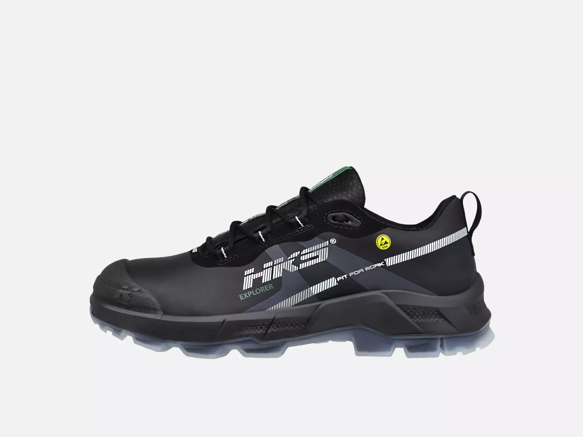 HKS 834112, Crossmax Explorer Halbschuh S3S, Schwarz/Grün, image 2