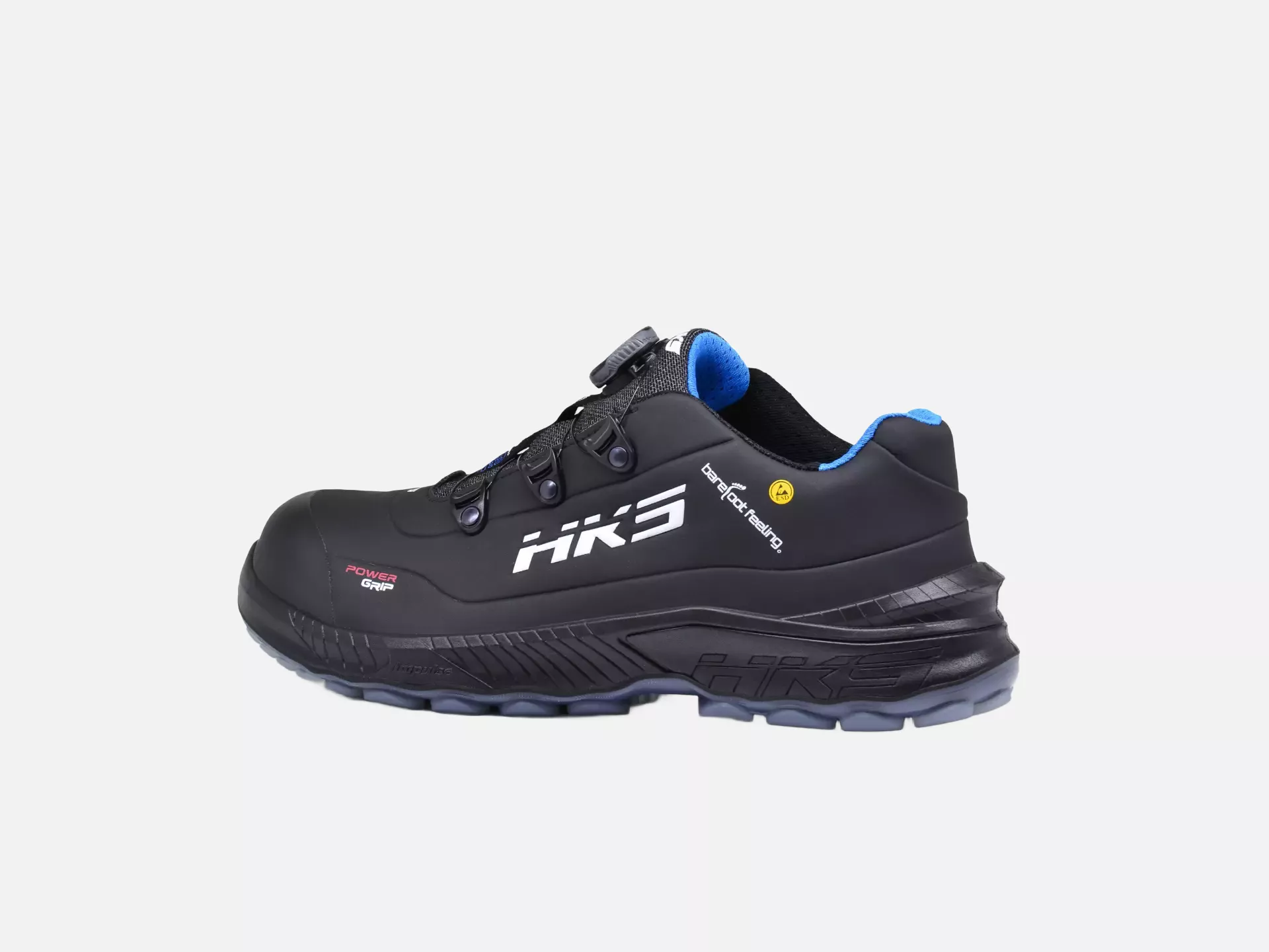 HKS 954028, Barefoot-Feeling BFS 70 BOA Low Shoe S3, Black, image 4