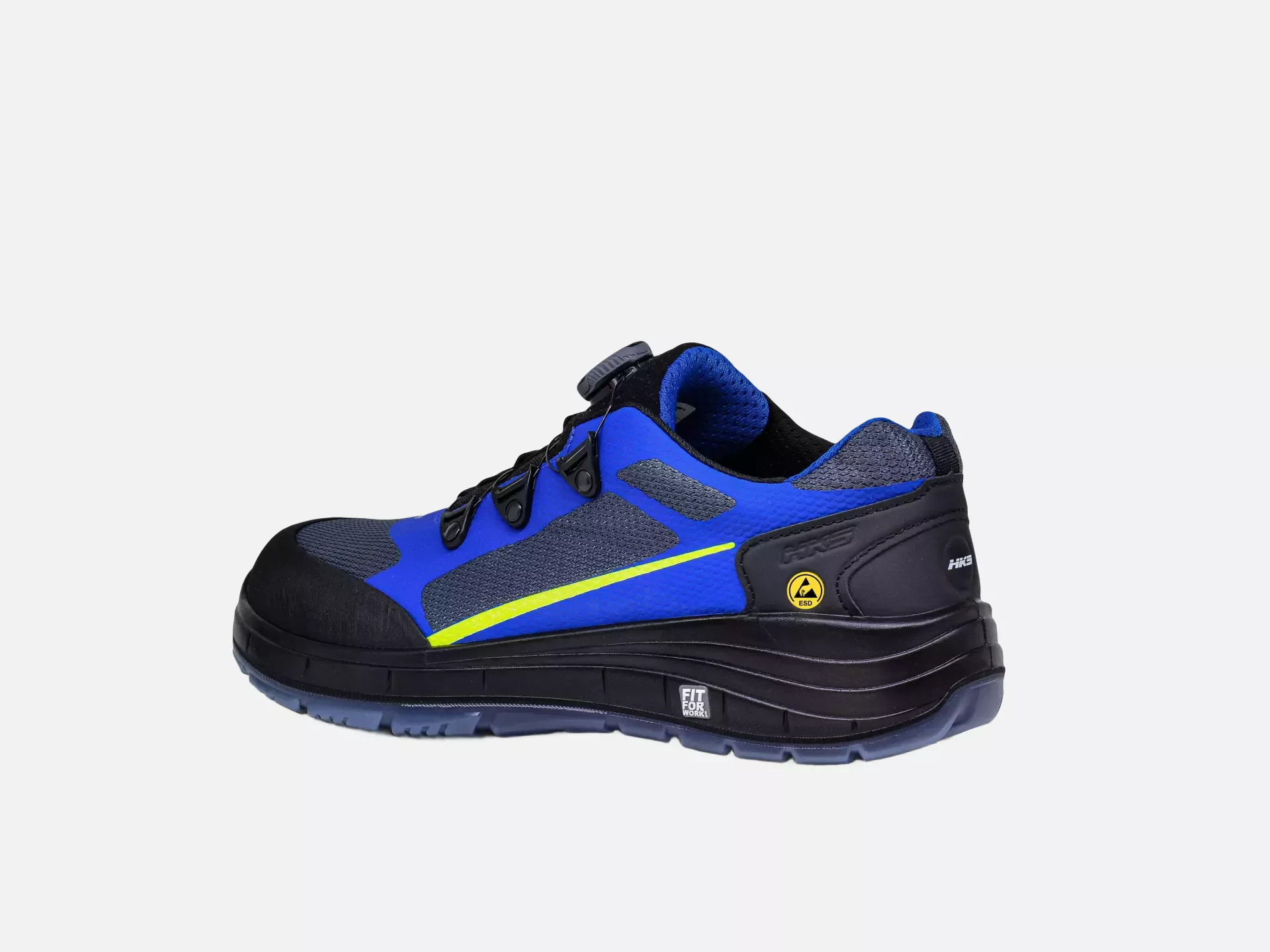 HKS 102182, K-Run BOA 2 BTP Low Shoe S1P, Black/Blue, image 4