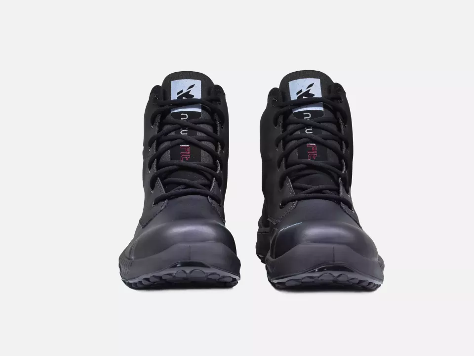 HKS 953688, Barefoot-Feeling BFS 90 Mid Boot S3, Black, image 3, gallery thumbnail