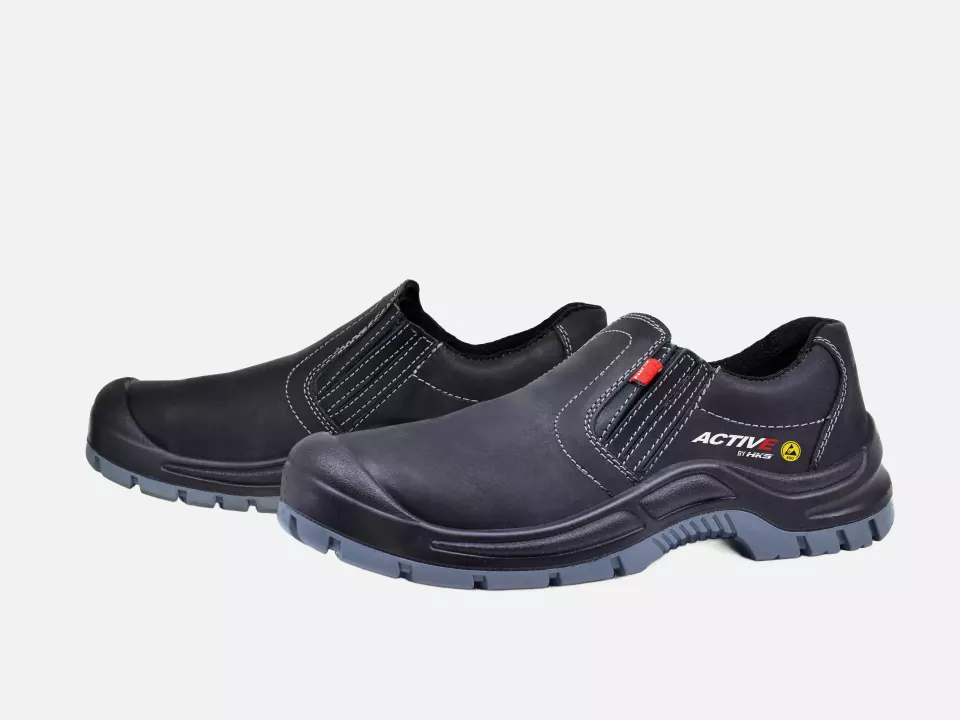 HKS 555071, Active A 100 Slip-On S3, Black, image 1, gallery thumbnail