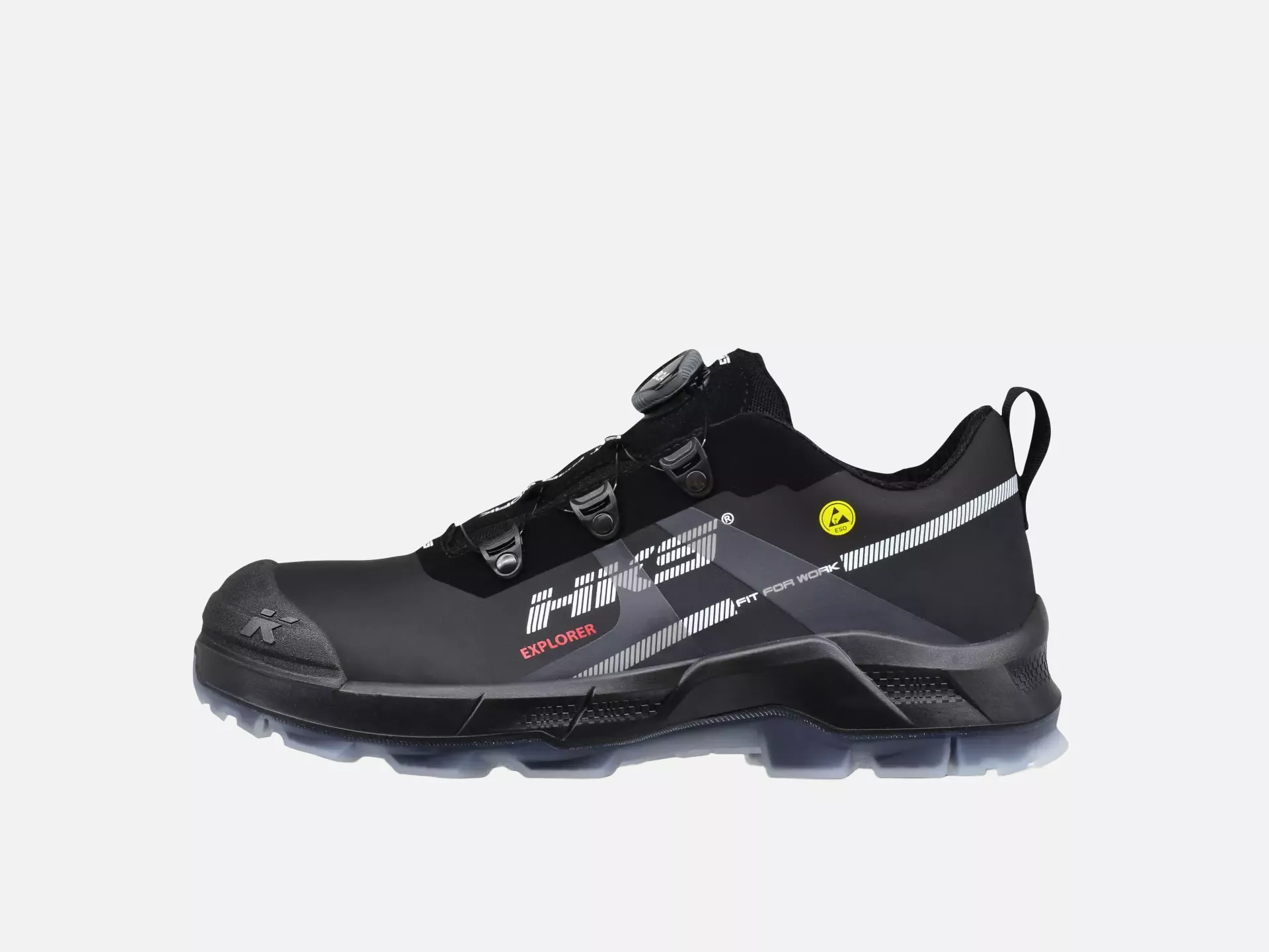 HKS 834102, Crossmax Explorer BOA Halbschuh S3S, Schwarz, image 2
