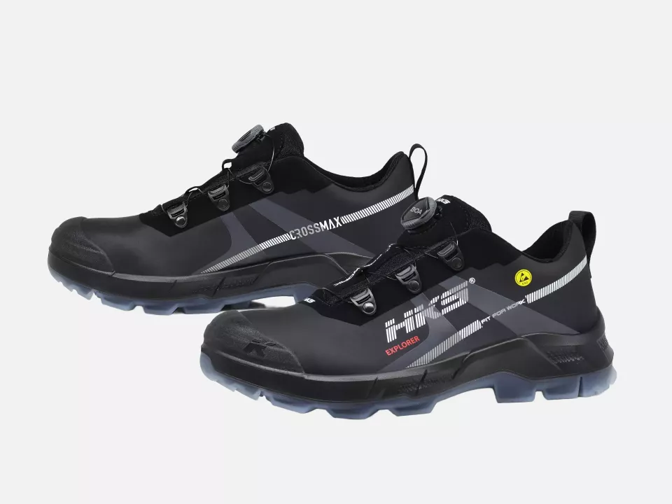 HKS 834102, Crossmax Explorer BOA Halbschuh S3S, Schwarz, image 1, gallery thumbnail