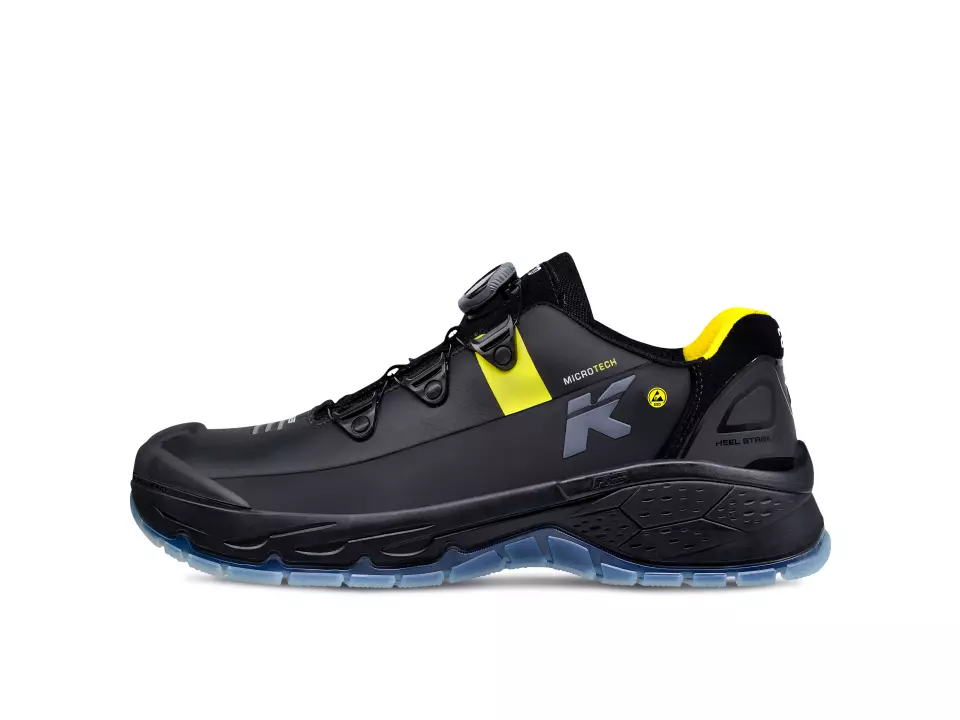 HKS 823452, Running Star RS 270 BOA Low Shoe S3, Black/Yellow, image 2, gallery thumbnail