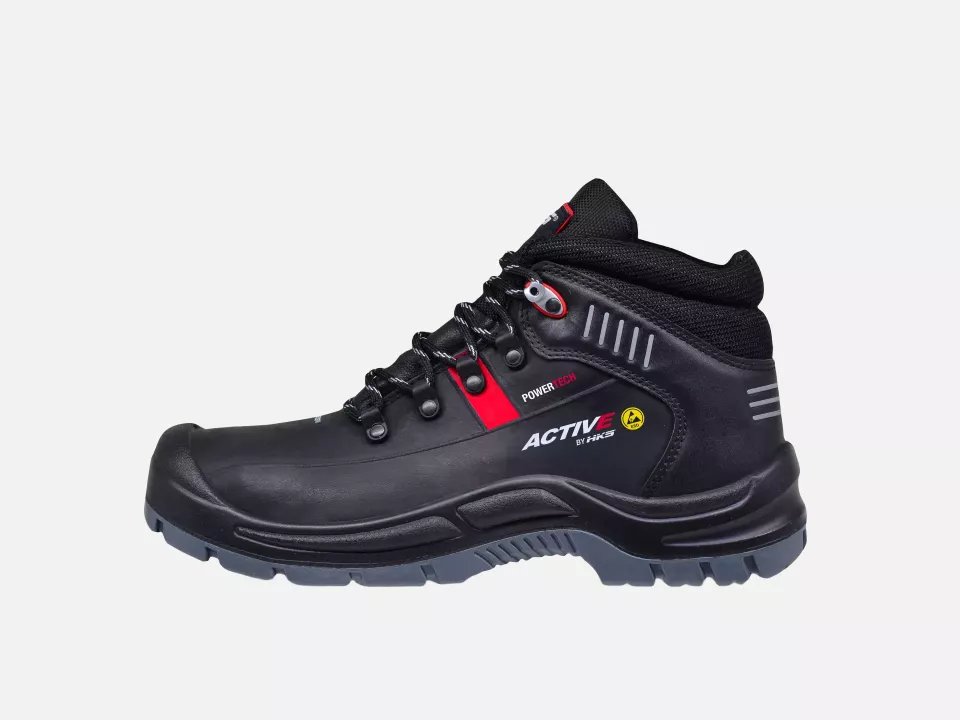 HKS 555312, Active A 275 Mid-High Boot S3, Black, image 2, gallery thumbnail