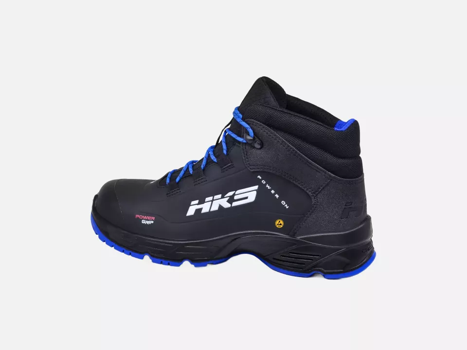 HKS 723862, Challenger CPO 50 R Mid Boot S3, Black/Blue, image 4, gallery thumbnail