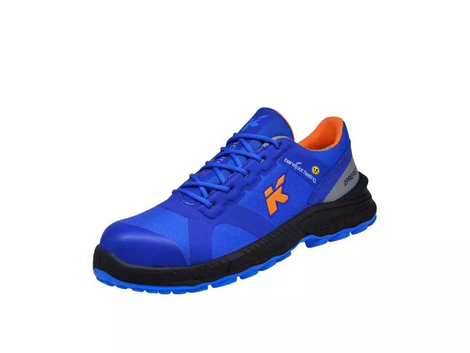 HKS 953618, Barefoot-Feeling BFS 32 low shoe S3, blue, image 3, gallery thumbnail