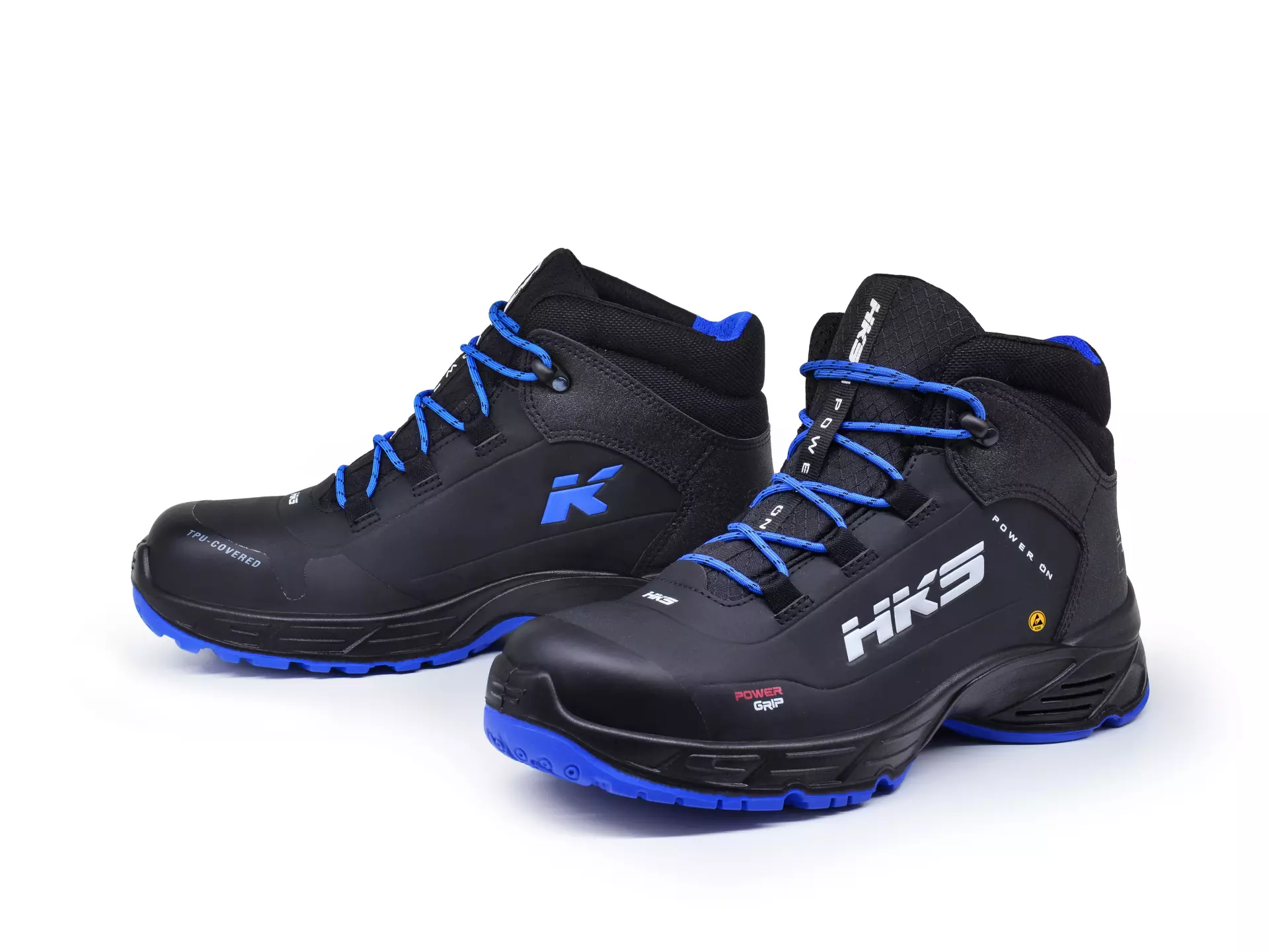 HKS 723862, Challenger CPO 50 R Mid Boot S3, Black/Blue