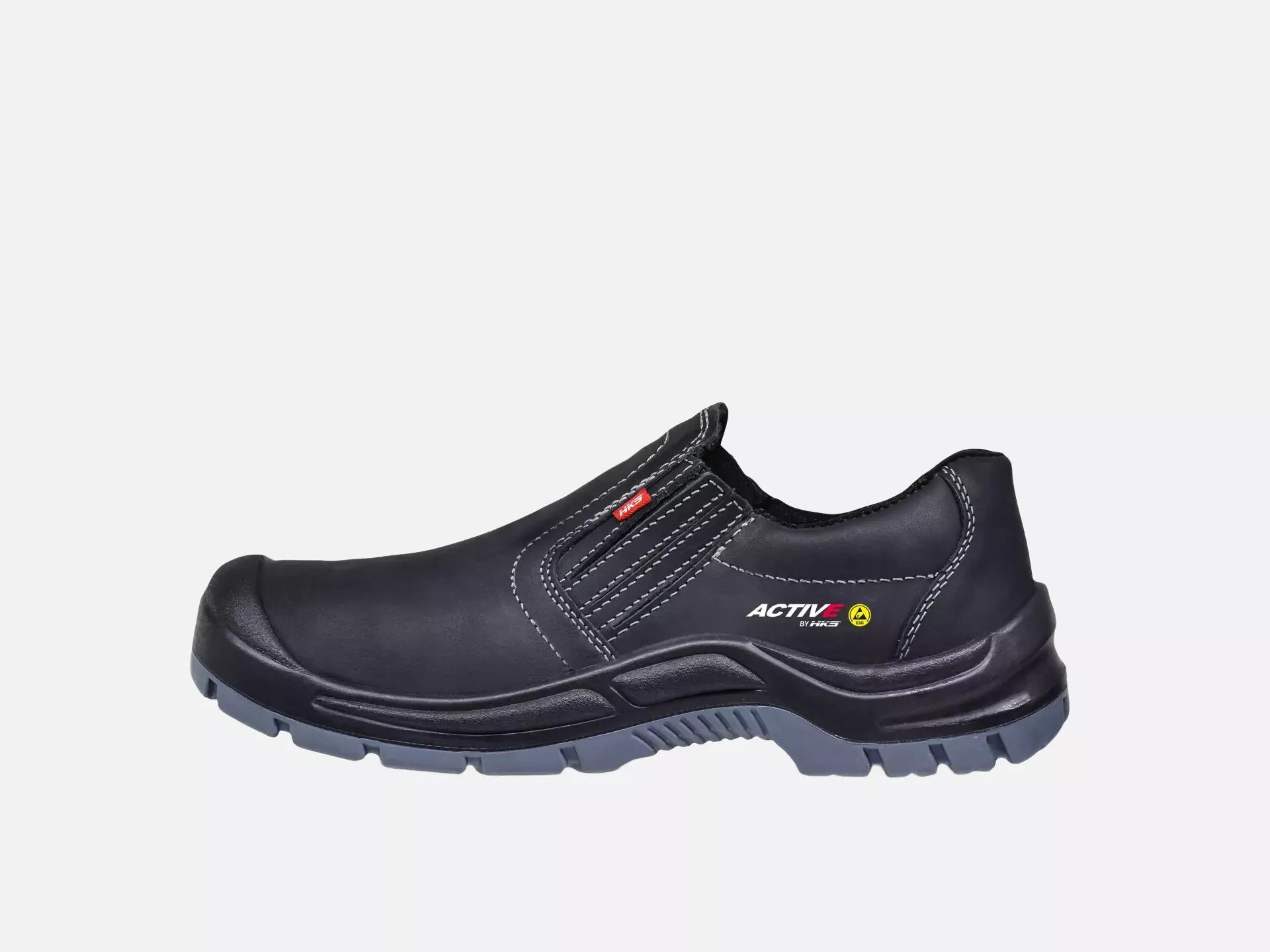 HKS 555071, Active A 100 Slip-On S3, Black, image 2