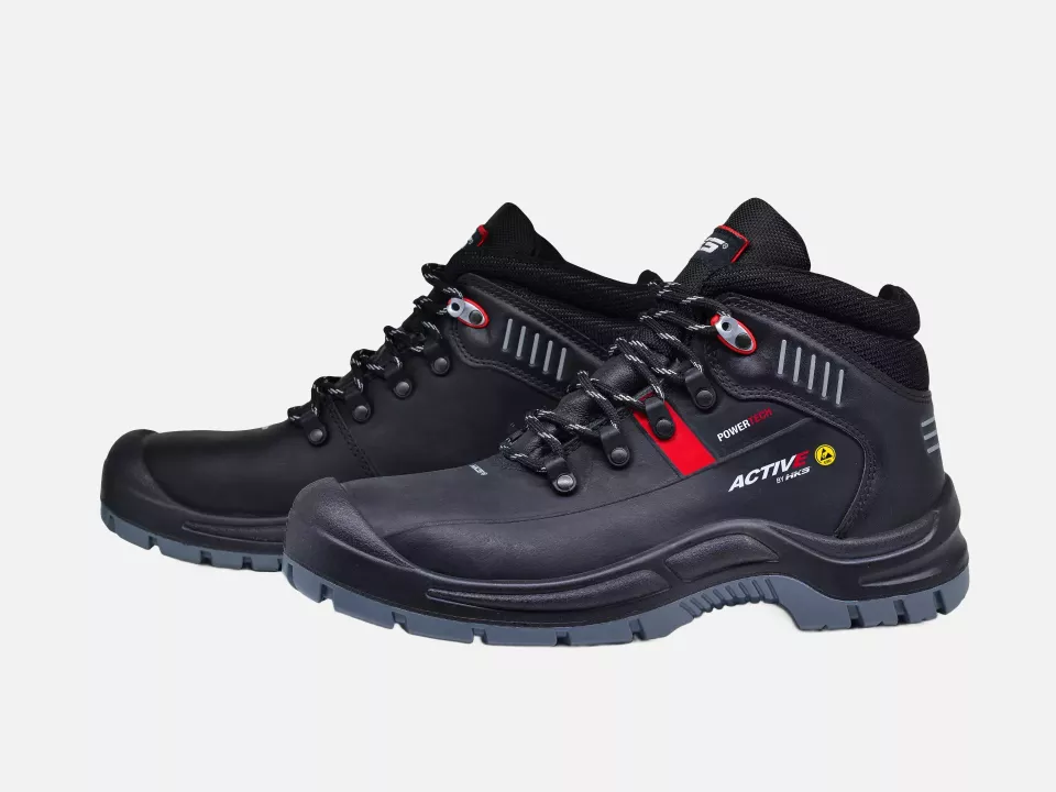 HKS 555312, Active A 275 Mid-High Boot S3, Black, image 1, gallery thumbnail