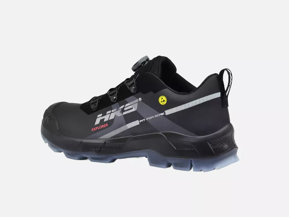 HKS 834102, Crossmax Explorer BOA Halbschuh S3S, Schwarz, image 4, gallery thumbnail