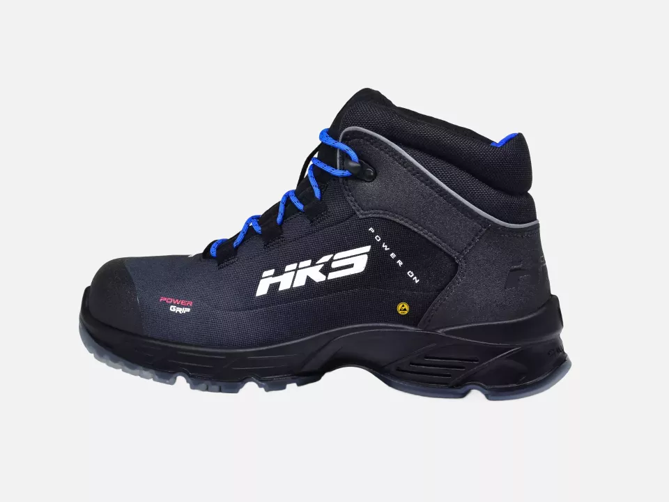 HKS 703882, Challenger CPO 55 Mid Boot S3, Black/Blue, image 4, gallery thumbnail
