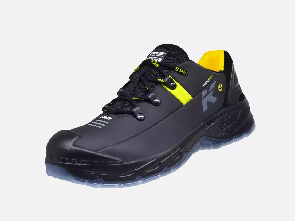 HKS 823442, Running Star RS 270 Halbschuh S3, Schwarz/Gelb, image 3, gallery thumbnail