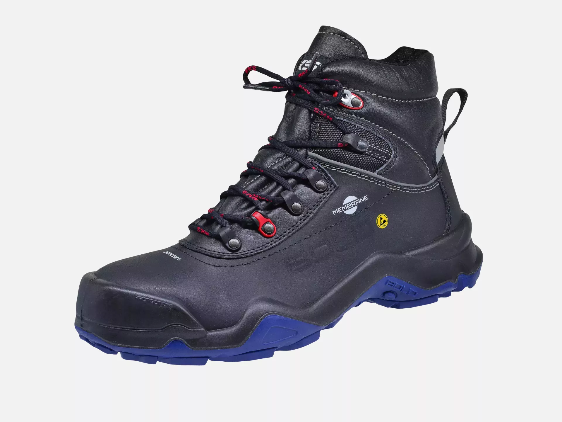 HKS 805148, Bold Delta 1 NTP DRY Mid Boot S3, Black/Red/Blue, image 3