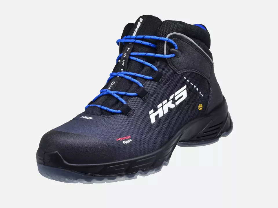 HKS 703882, Challenger CPO 55 Mid Boot S3, Black/Blue, image 3, gallery thumbnail