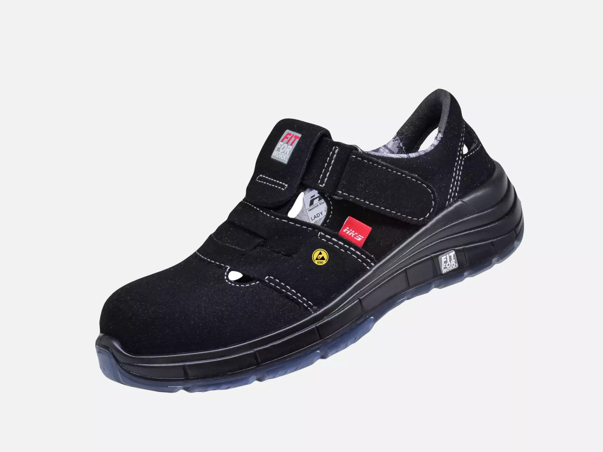 HKS 103070, K-Run Lady 1 M Sandale S1, Schwarz, image 3
