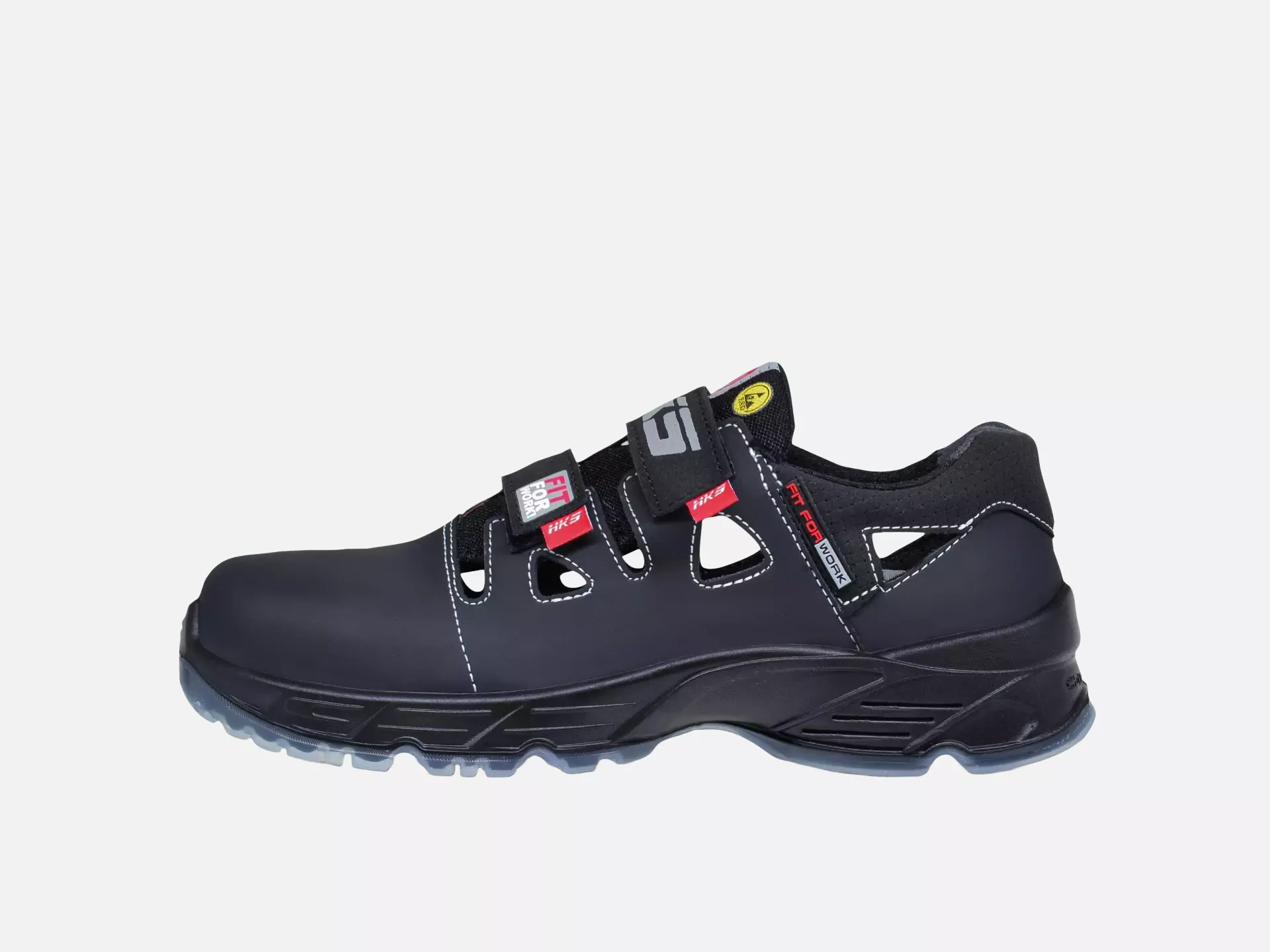 HKS 702110, Challenger Solar Sandal S1, Black, image 2